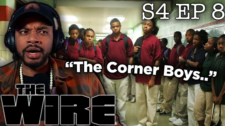 FILMMAKER REACTS to THE WIRE Season 4 Episode 8: Corner Boys