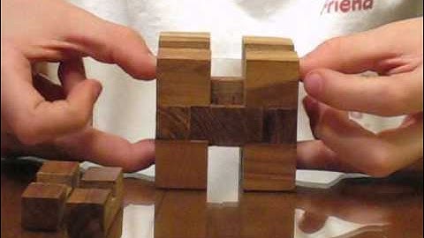 Asunder Cube Puzzle Assembly Solution by Andrew