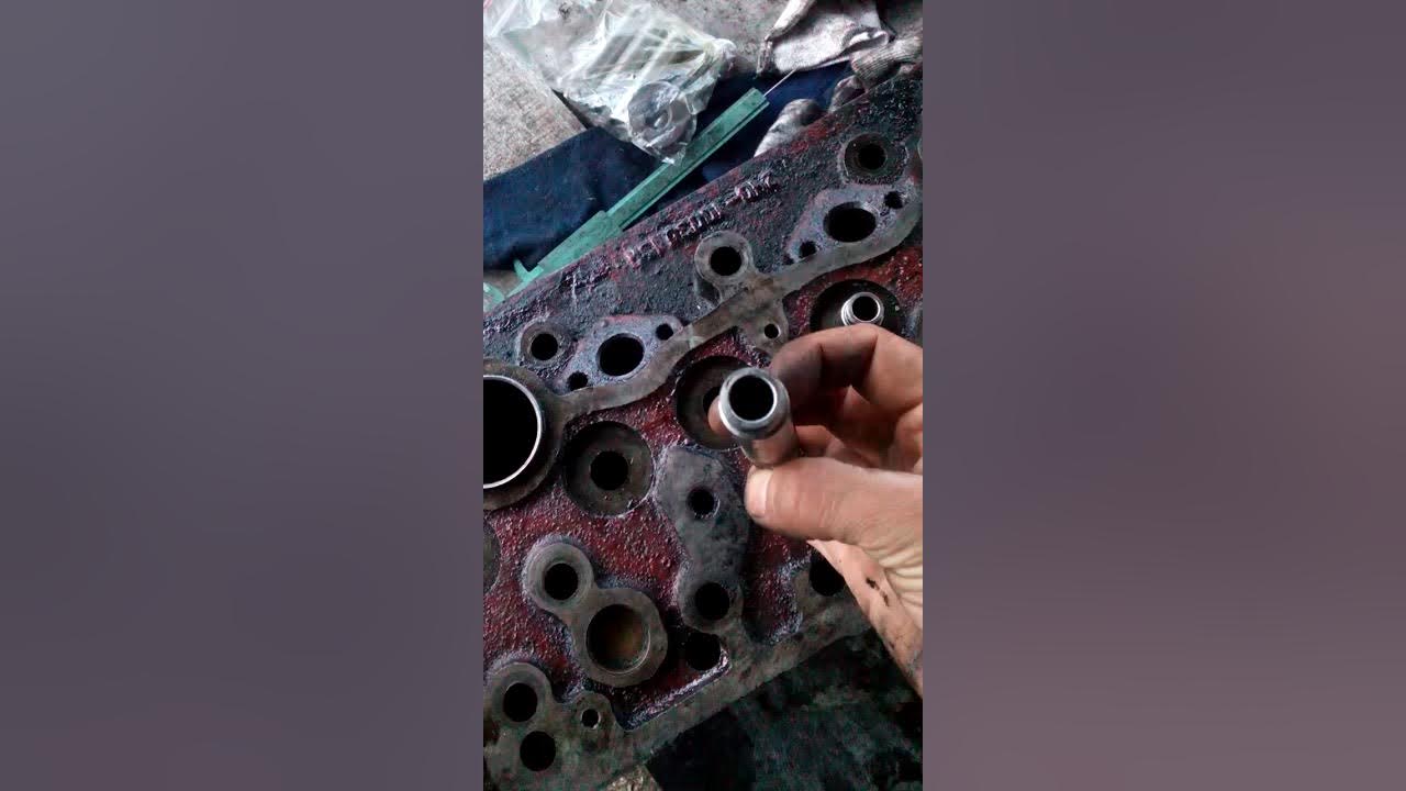 Как снимать головку мтз Ремонт головки двигателя Д-240 YouTube