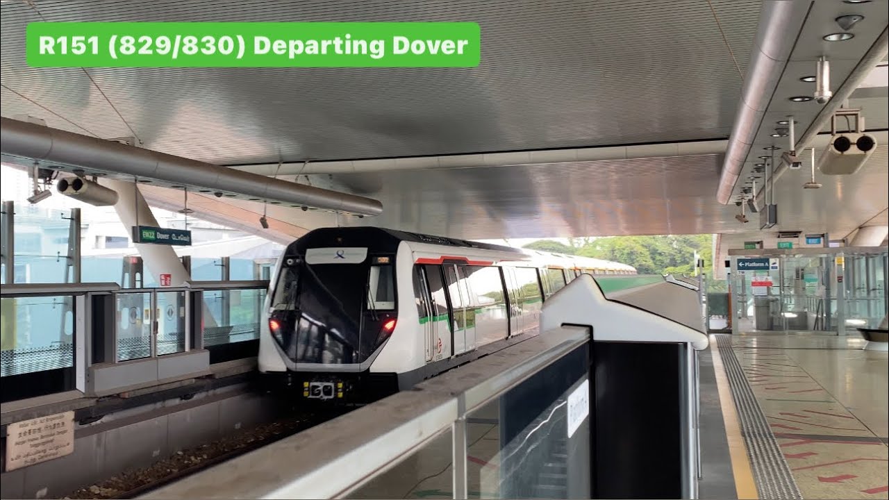 [Flatwheels][SMRT] R151 (829/830) departing Dover(2) - YouTube