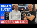 Brian Lucey Shows Us His Mastering Rig At Access Analog! - NAMM 2022