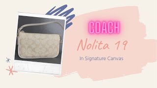 Coach Nolita 19 Review, What fits inside, Wear and tear, Mod Shots