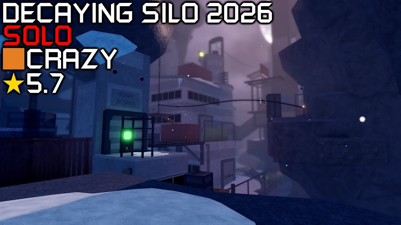 Roblox: Flood Escape 2 - Decaying Silo 2026 [Solo] (Crazy - 5.7)