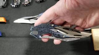 We Knife Co. Elijah Isham Designed Eschaton Bluebronze Titanium - 719A