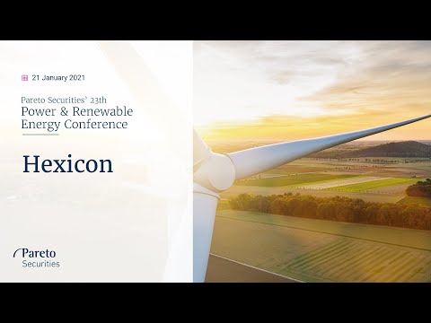 Hexicon / Pareto Securities’ Power & Renewable Energy Conference