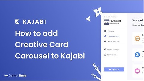 How to add a Creative Card Carousel to Kajabi