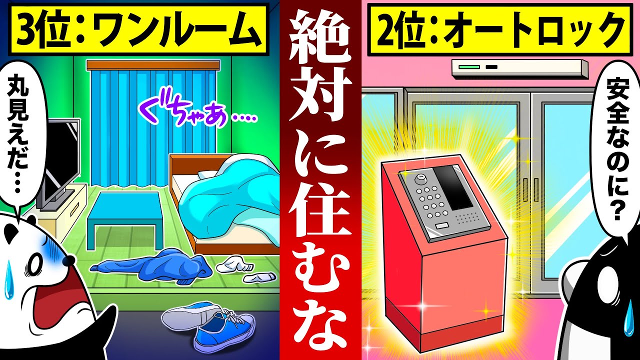 1人暮らしで住むと危なすぎる物件の特徴4選【アニメ】【アレグラFXプレミアム】