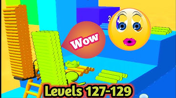 Ladder Race🎮 Gameplay Walkthrough All Levels 127-129 Update (Android, iOS) Part 1