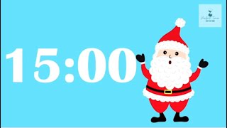 15 Minute Countdown Timer | Jolly Santa | Christmas Music by Perfect Timer 526 views 2 years ago 15 minutes