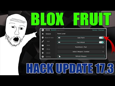 Cách Hack Blox Fruit Update 17.3 Trên Điện Thoại Auto Farm Auto Raid MORE KHÔNG BỊ KICK 