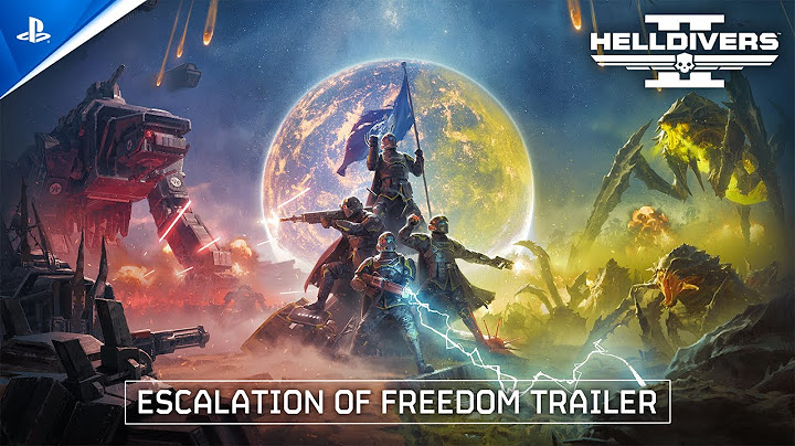 Helldivers 2 | Escalation of Freedom Announcement Trailer | PS5, PC
