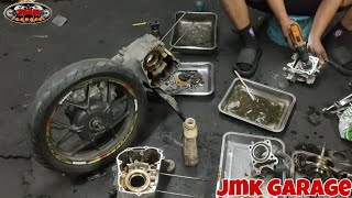 honda click na tunog kuliglig part :2 pagbuo ng makina