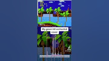 The intro to my green hill zone orchestral cover! #music #sonic #greenhillzone #shorts