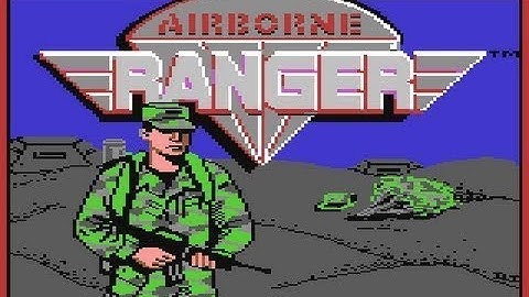 Microprose Airborne Ranger Commodore64 1987