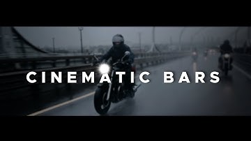 How To Add Cinematic Bars In Kinemaster | Cinematic Bars In Kinemaster