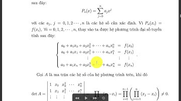 Nội suy đa thức Lagrange (đã biên tập)