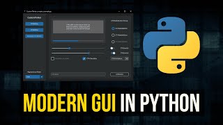 : Modern Graphical User Interfaces in Python