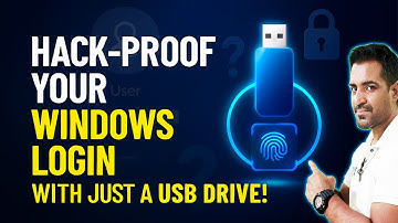 Transform Any USB into a Windows Login Key | Hack-Proof Your Windows Login