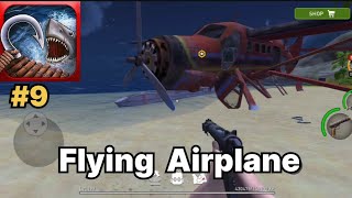 How to fly an airplane in Raft Survival Ocean Nomad Full Game Walkthrough screenshot 4