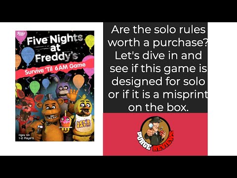 Funko Five Nights at Freddy's - Survive 'Til 6AM Game