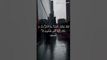 سورة النمل من  آية 49 إلى آية 53 بصوت الشيخ ياسر الدوسري♥♥