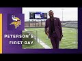 Patrick Peterson's First Day as a Minnesota Viking