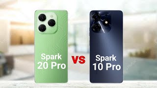 Tecno Spark 20 Pro vs Tecno Spark 10 Pro