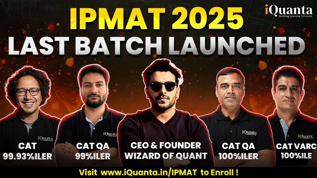 IPMAT 2025 Last Batch | IPMAT 2025 Course all details | IPMAT Indore ...