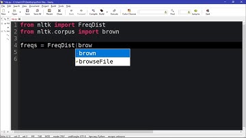 Python Natural Language Processing with NLTK #6 - Count Words Frequencies