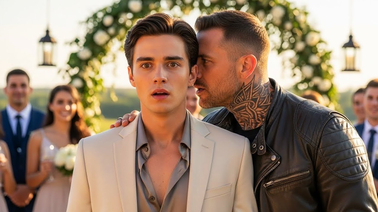 “ESTÁS EN PELIGRO. Finge que soy tu NOVIO”, susurró el BIKER… y todo CAMBIÓ