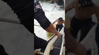 Massive Bulk Carrier Collides With Fishing Vessel Near Singapore | Caught On Camera