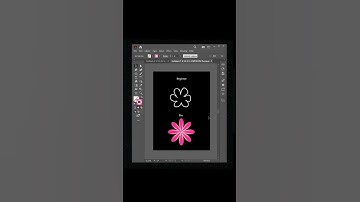 🌸 Quick Flower Design Trick in Illustrator 🌸