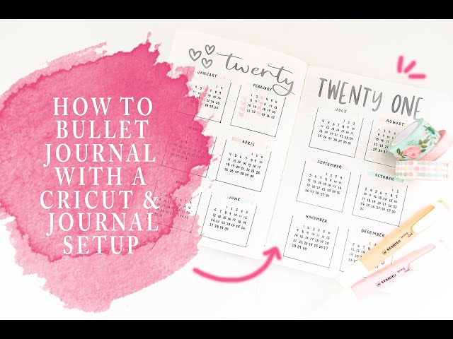 Love to Bullet Journal? These must-see Cricut tips will level up your  journalling - Cricut UK Blog