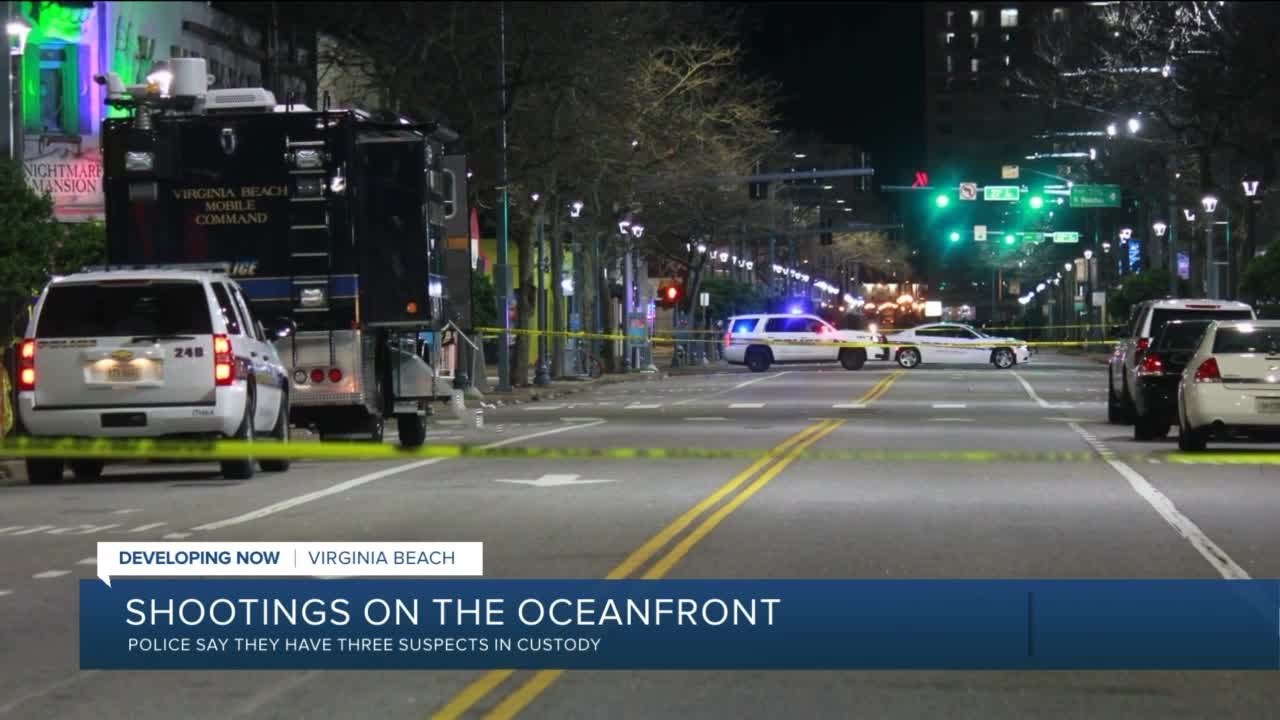 2 dead, 3 arrested in Virginia Beach oceanfront shootings after 'very ...