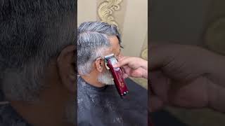 Salt and pepper look men’s beard 😮‍💨 #youtubeshorts #beard #haircut
