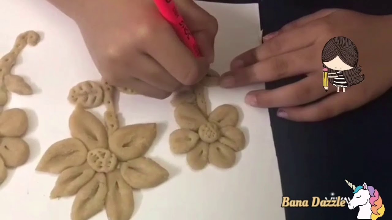 DIY Dough Art / Dough painting YouTube