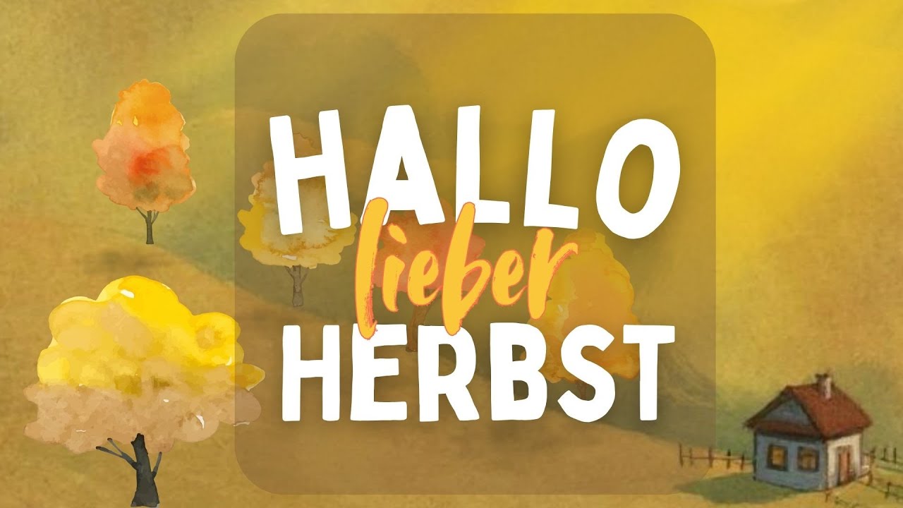 Hallo lieber Herbst 🍁🌻🪁🧡 Zwergenmucke Kinderlieder Ballade, Kindergarten Grundschule