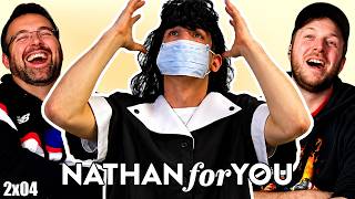 NATHAN FOR YOU 2x04 Reaction! *LIQUOR STORE/EXTERMINATOR/CAR WASH*