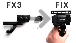 FX3 Top Handle Mod - A 3D Printed Solution! #FreeDownload