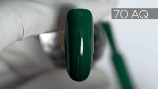 Gel polish № 70AQ | “Aquamarine” Collection by KODI PROFESSIONAL