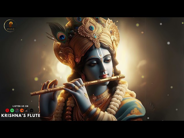 Divine Serenity: Krishna's Relaxing Flute Melodies, Indian Flute , Remove All Negative Energy class=