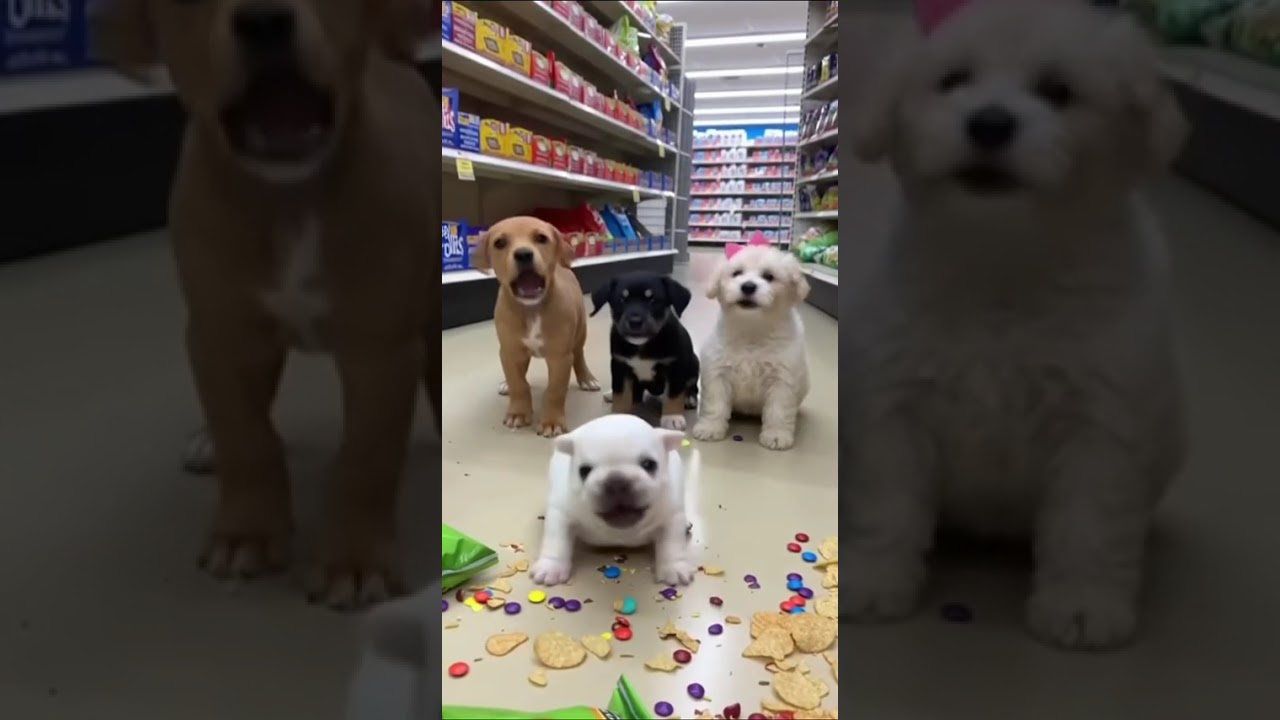 🗣️ The Talking White Dog That Stole Everyone’s Heart!