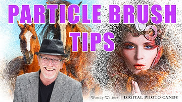 Particle Brush Tips in Photoshop - Woody Walters
