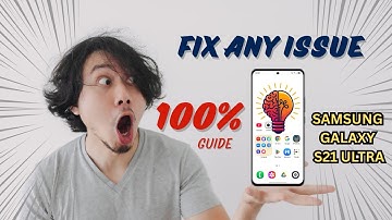 How To Fix ANY Issue On Samsung Galaxy S21 Ultra in 2025 – Step by Step Troubleshooting Guide!