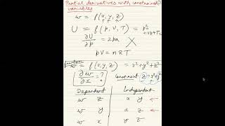 4: partials derivatives with constraints