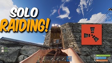 SOLO Satchel RAID! Rust Solo Survival #7 - S1