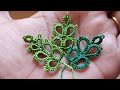 Shuttle tatting pattern #9