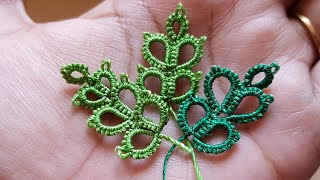 Shuttle tatting pattern #9 Shuttle tatting pattern #9