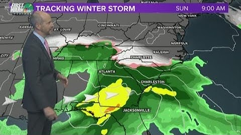 Wednesday 6 pm. winter storm forecast update