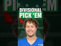 NFL Divisional Round Best Picks 🔥🤑